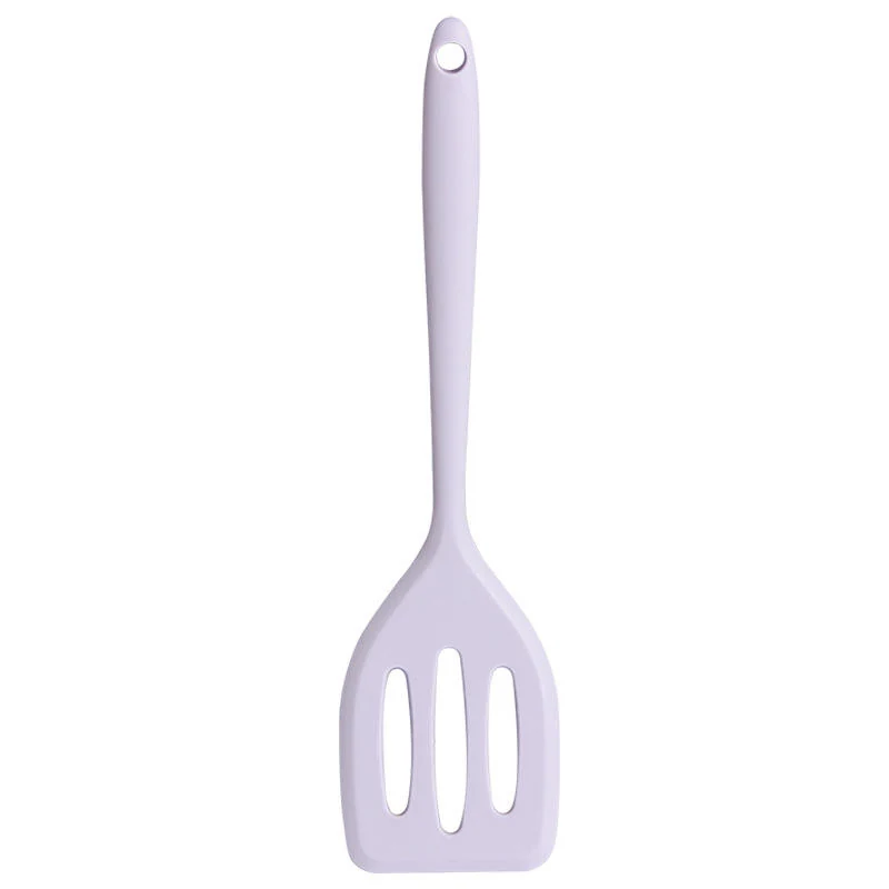 Heat-Resistant Silicone Slotted Baking Spatula