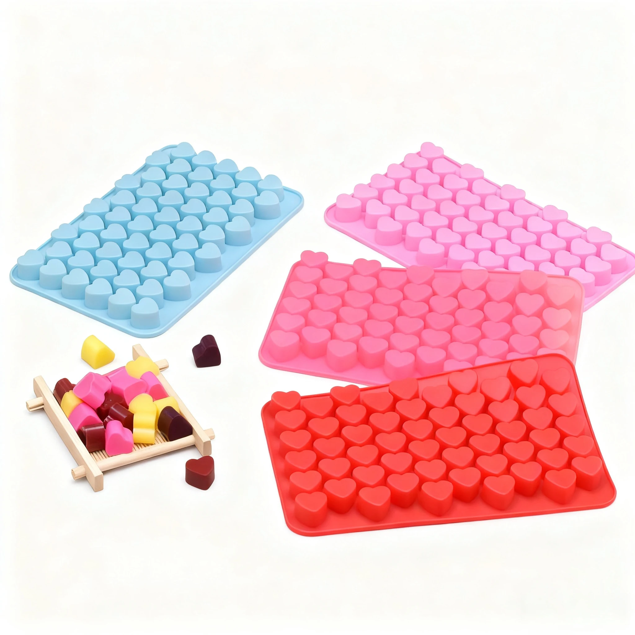 Mini Heart Silicone Chocolate and Candy Mold