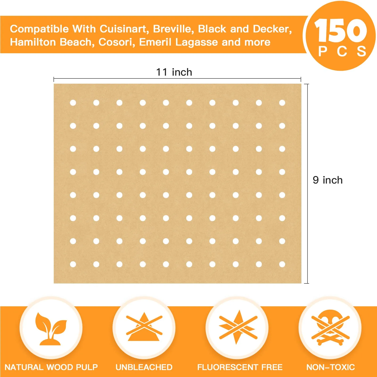 Perforated Baking Parchment Paper BWL-BPL-007