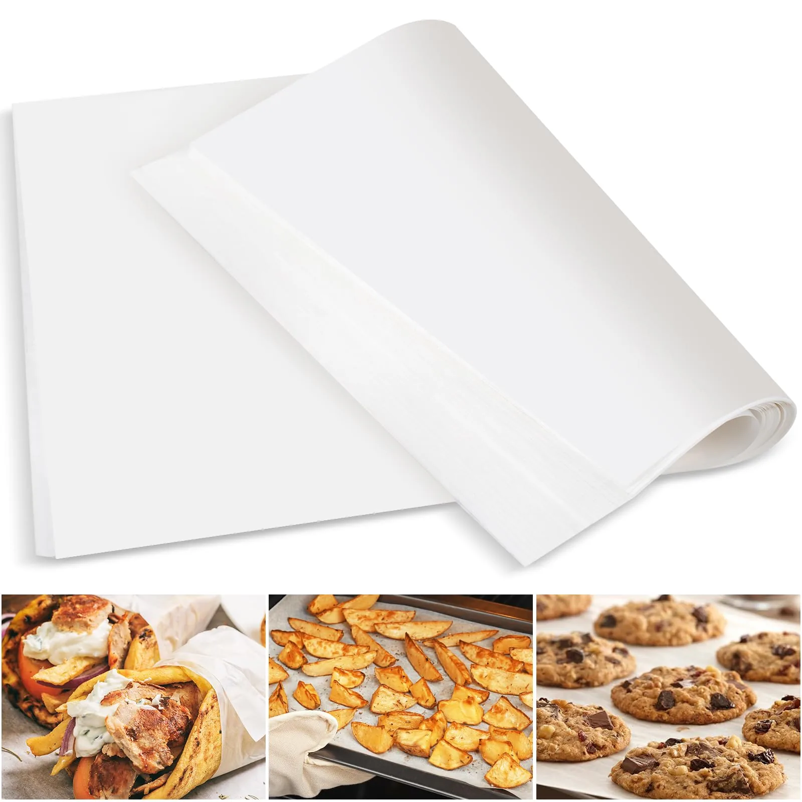 Rectangular Silicone-Coated Parchment Paper BWL-BPL-010